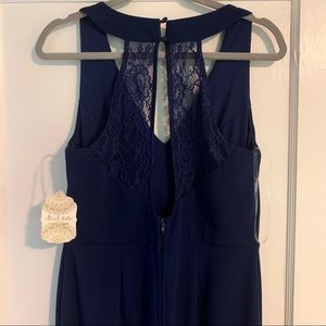 NWT Navy Jumpsuit